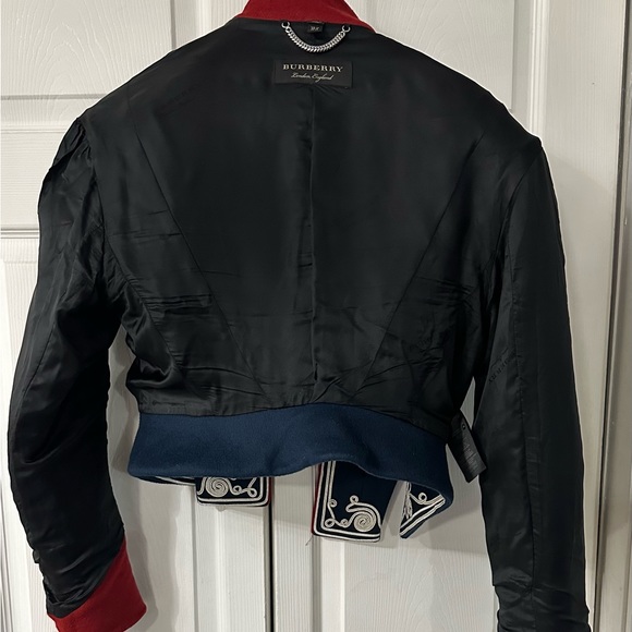 Burberry Military Jacket Navy Blue Red ( A must have staple ) - Picture 3 of 12